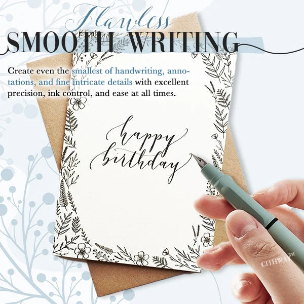 One-Press Retractable Fountain Pen