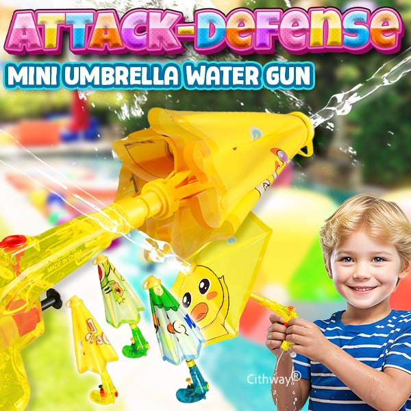 Cithway® Fun Water Blasting Umbrella Gun Toy