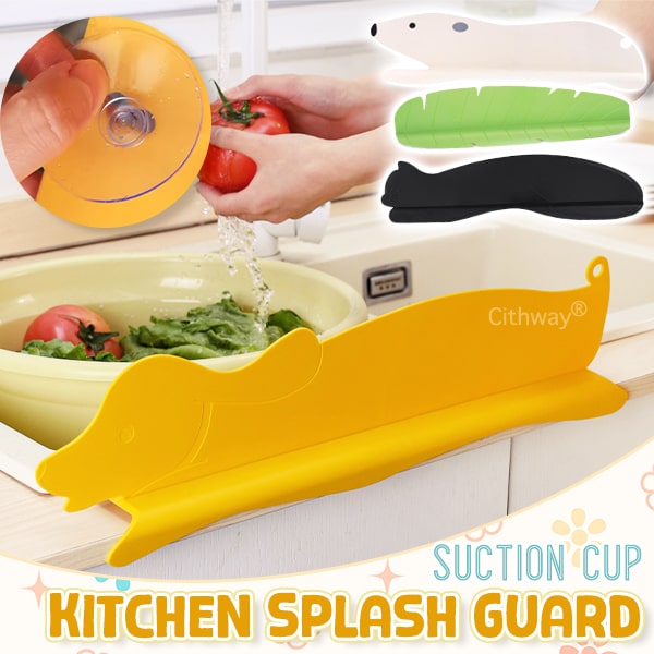 Cithway® Creative Strong-Suction Kitchen Splash Guard – meomeland