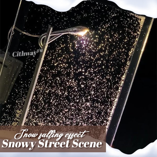 Cithway™ Snowy Street Scene Night Light DIY Set