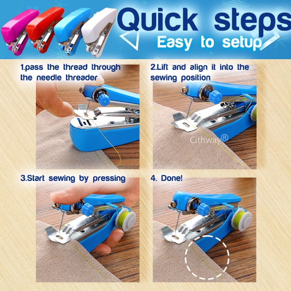 Cithway® Portable Handheld Manual Sewing Machine