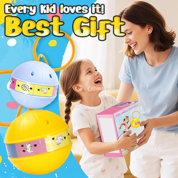 Cithway® Fun LED Glowing Ankle Skip Ball Toy