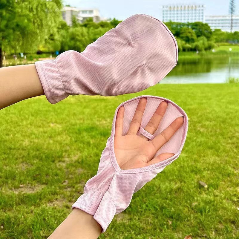 Sfrcord® Sunscreen Fingerless Working Glove