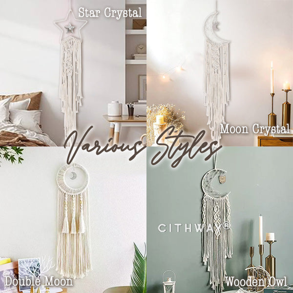 Cithway® Bohemian Tassel Handmade Woven Tapestry