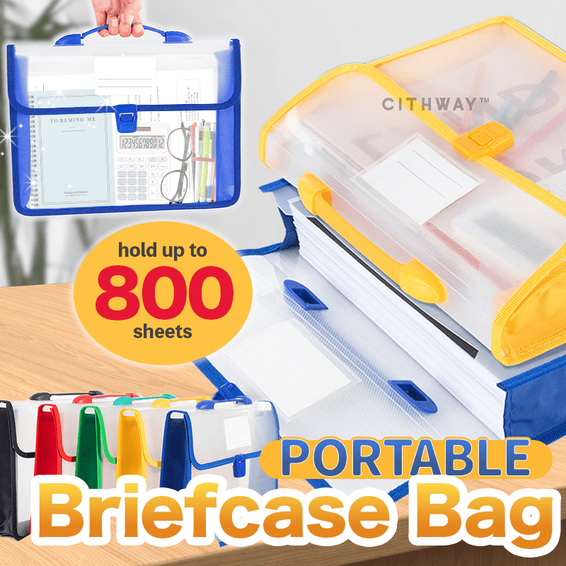 Cithway™ Portable Document Briefcase Bag