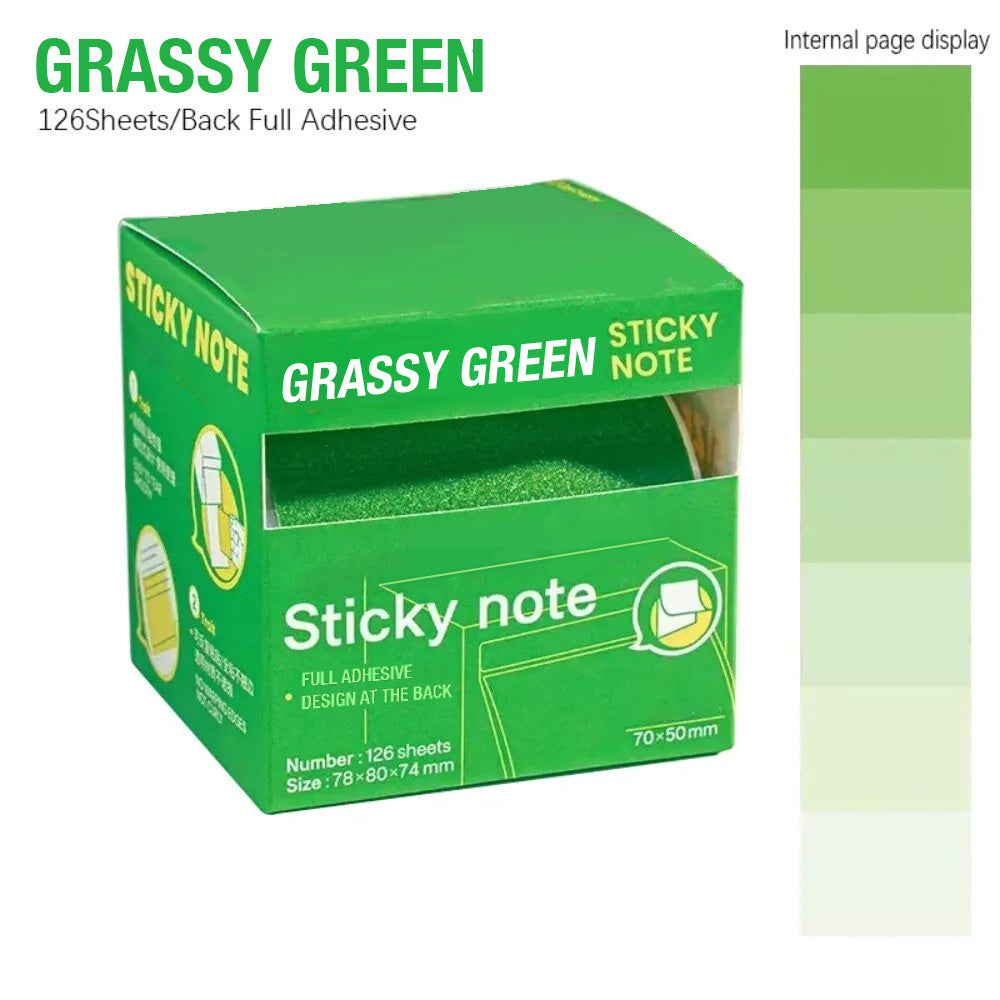 Cithway™ Transparent Pearl Tab Sticky Notes (126 Sheets)
