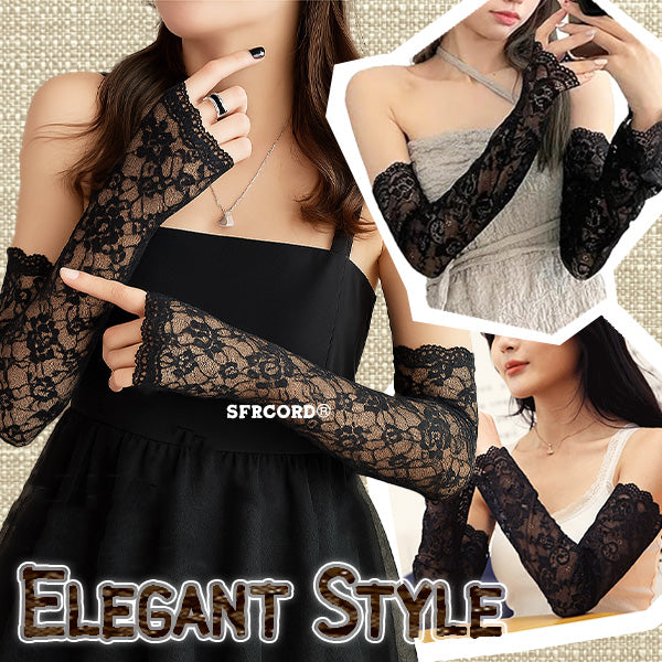 Sfrcord® Chic Girl Lace Arm Cover (1 Pair)