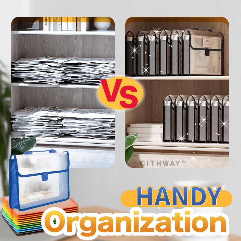 Cithway™ Portable Document Briefcase Bag
