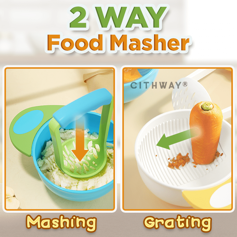 Cithway® Happy Tummy Baby Food Grinding Bowl