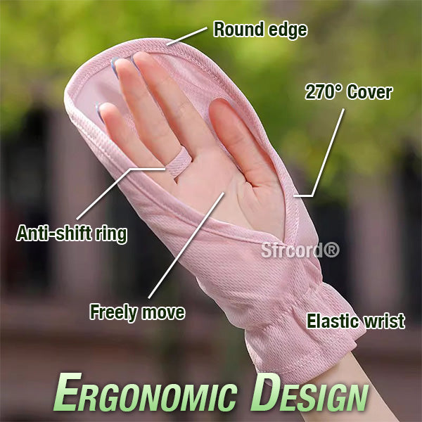 Sfrcord® Sunscreen Fingerless Working Glove