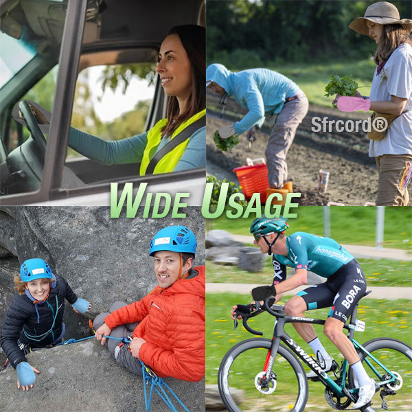 Sfrcord® Sunscreen Fingerless Working Glove