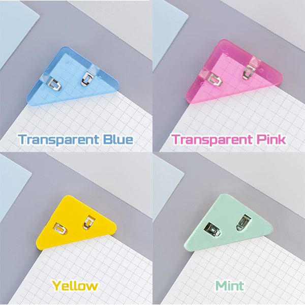 Triangular Files Clip Triangular Round Edge Document Clips – meomeland